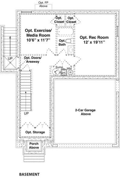 Cove_Basement Cove Basement Plan